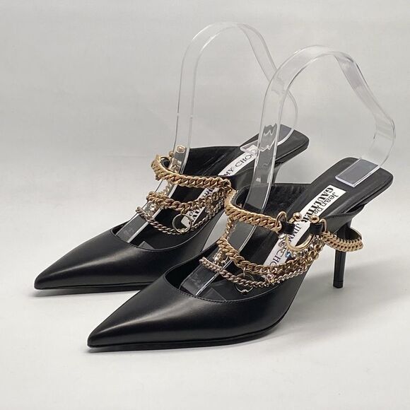 Jimmy Choo JEAN PAUL GAULTIER Bing 90MM Mules size 37.5 - Picture 6 of 16